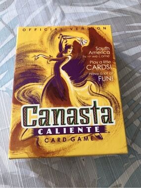 Canasta Caliente Card Game - 2001, NEW sealed